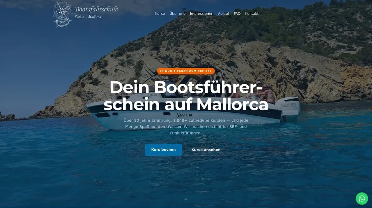 Eine Anmeldung in drei Schritten statt einem Formular