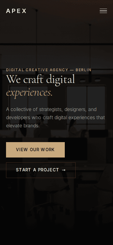 Apex Corporate – Mobile