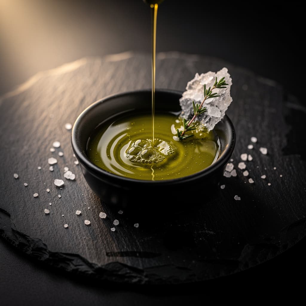 S'Olivar — Fine-Dining-Hero mit signature-Dish