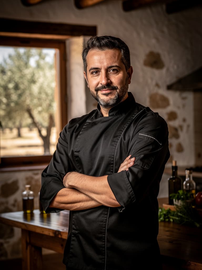 S'Olivar — Chef Toni Serra, Portrait