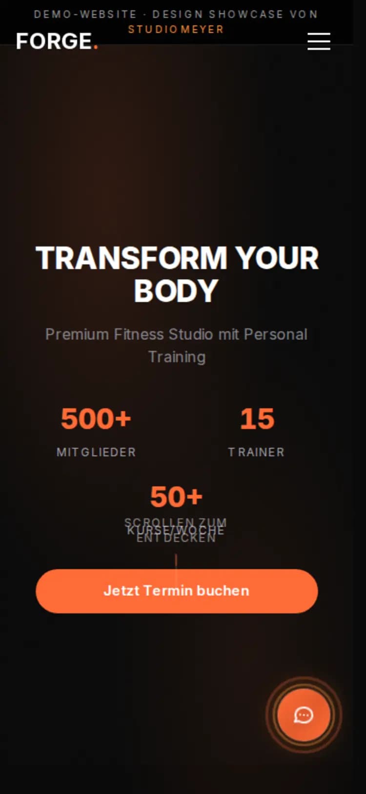 FORGE Fitness – Mobile