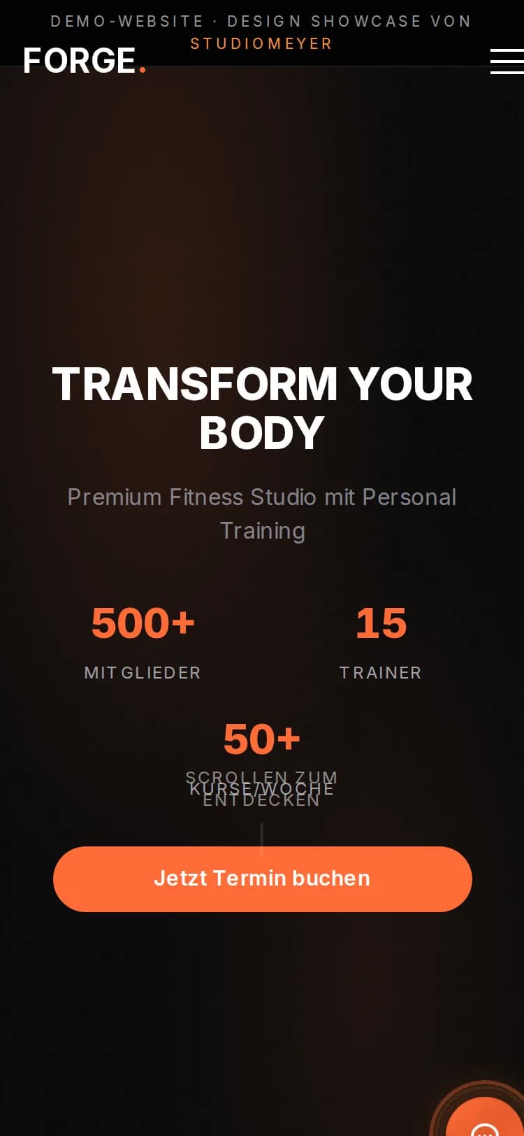 FORGE Fitness – Mobile