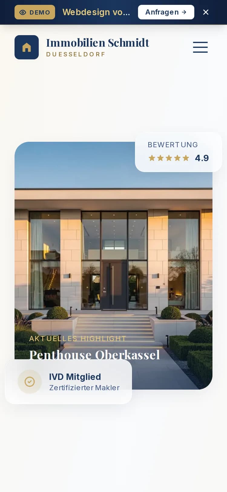 Immobilien Schmidt – Mobile