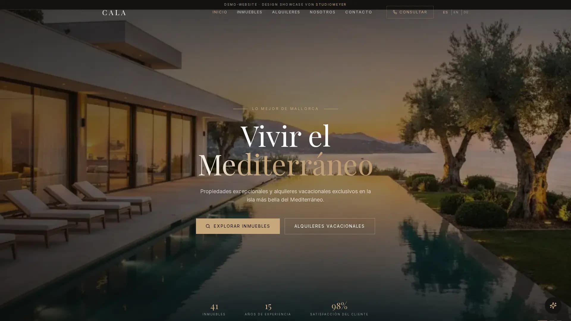 CALA Property Demo Screenshot