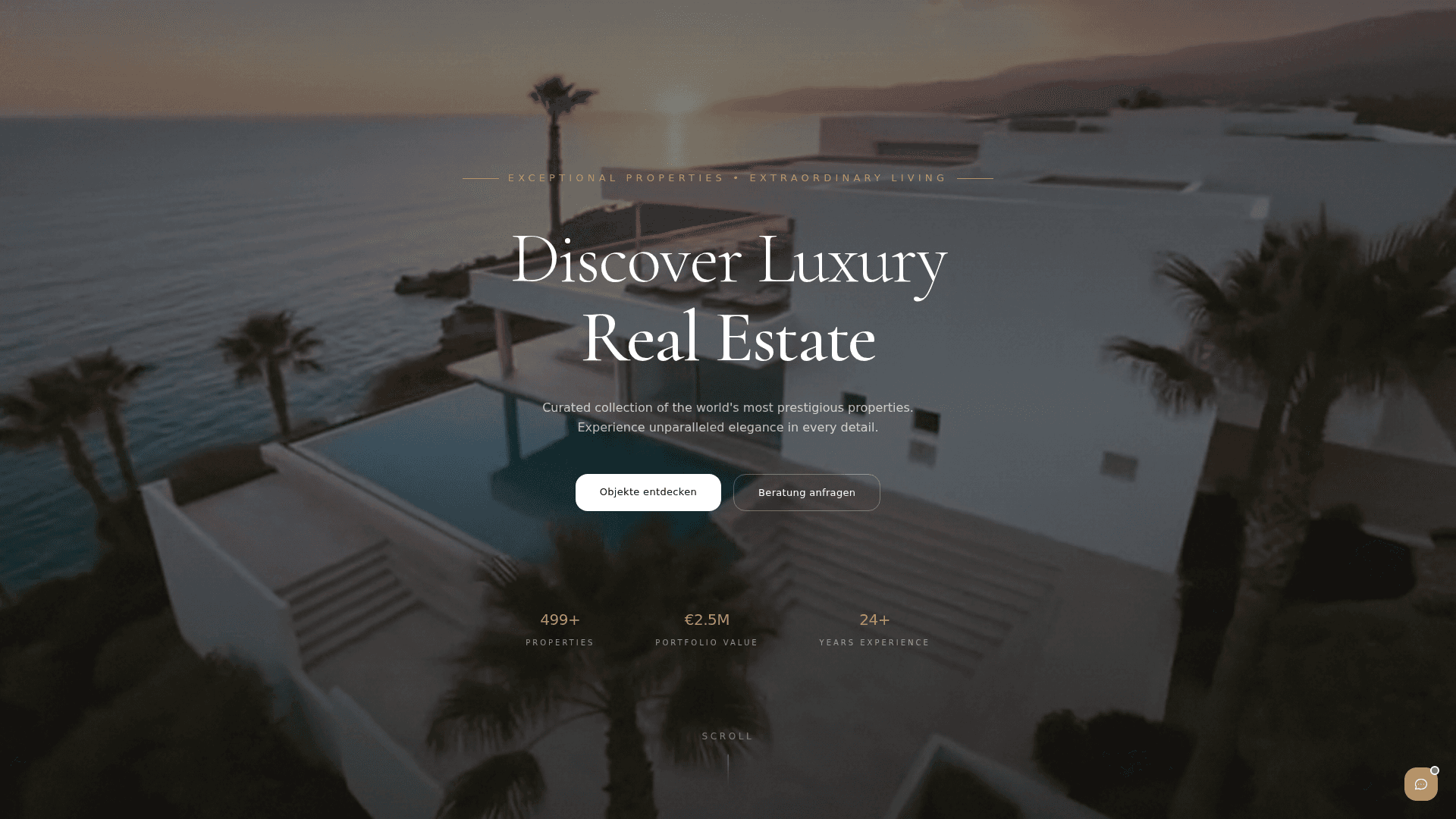 Luxe Estates – Desktop