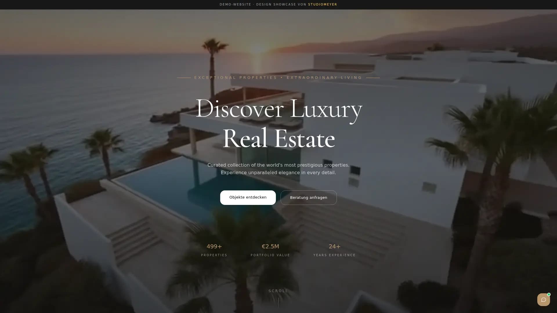 Luxe Estates – Desktop