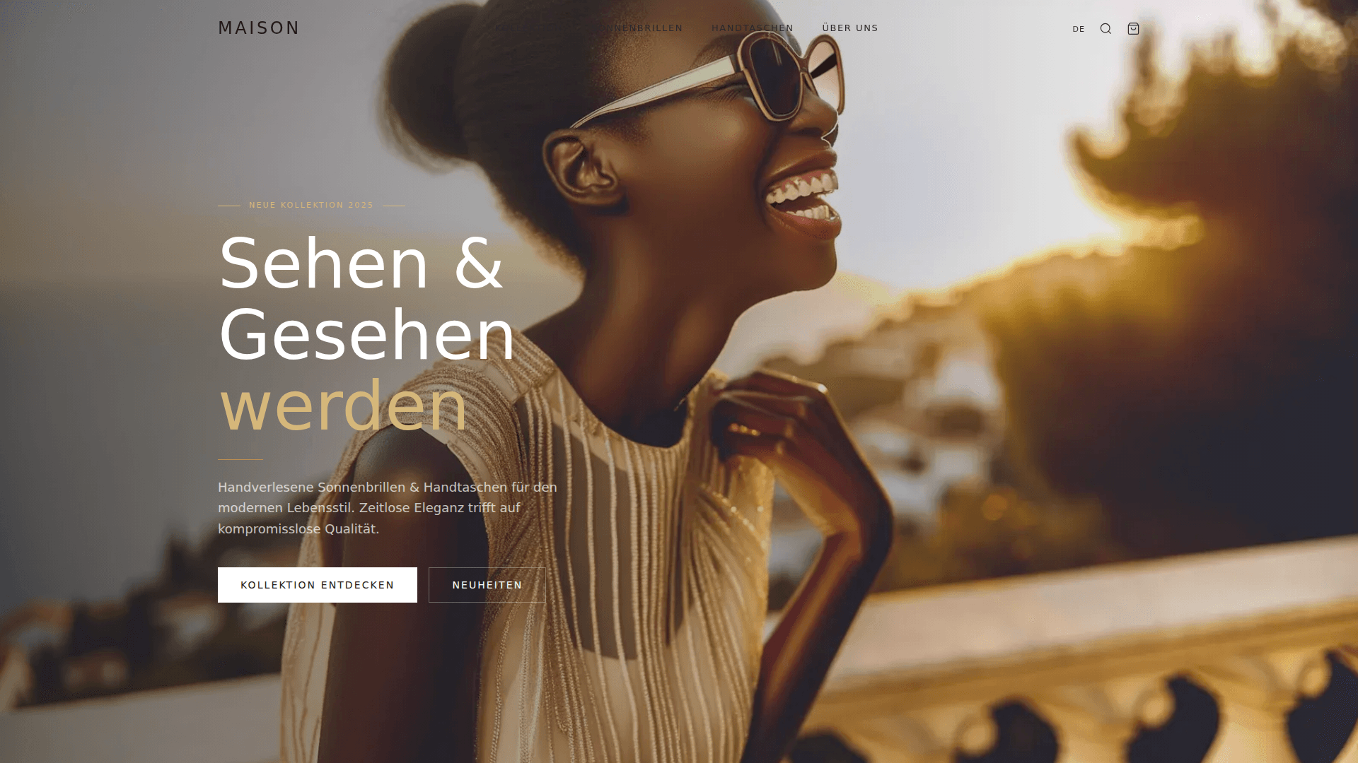 Noir Commerce – Desktop