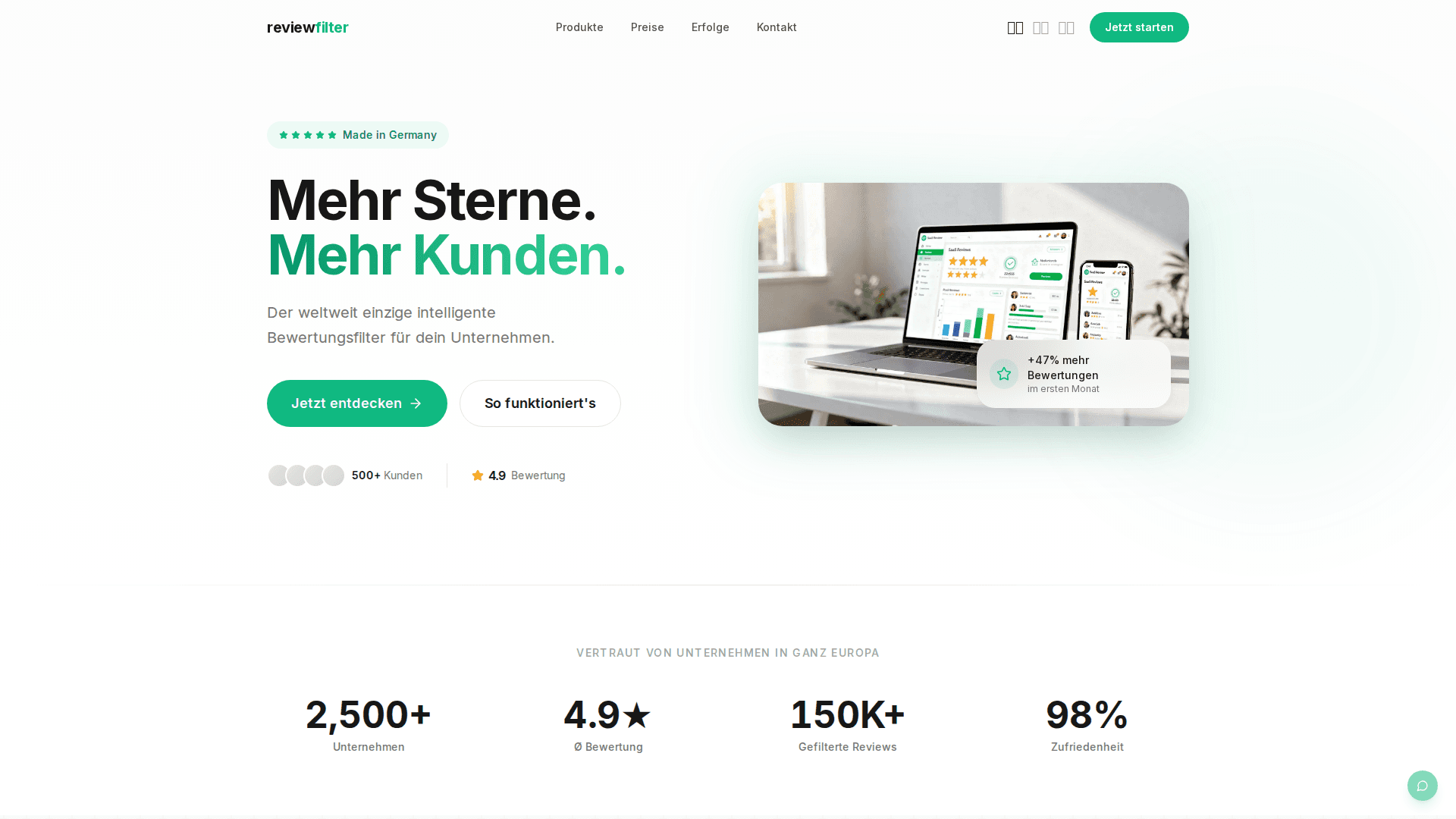 STELLAR Reviews – Desktop