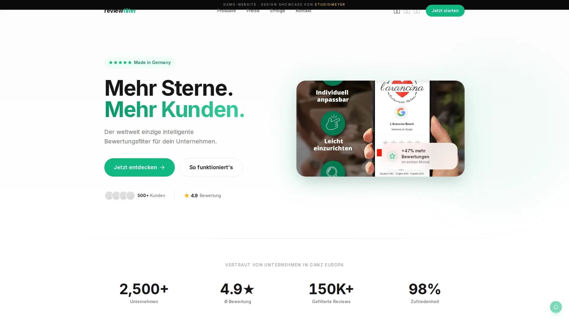 STELLAR Reviews – Desktop