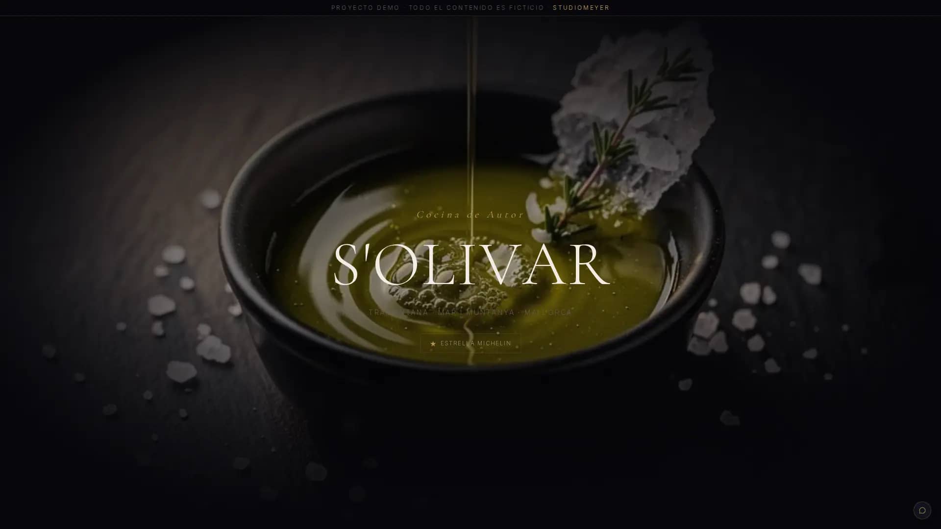 S'Olivar, Webdesign-Demo von StudioMeyer