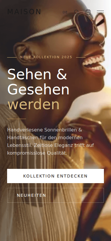 Noir Commerce – Mobile