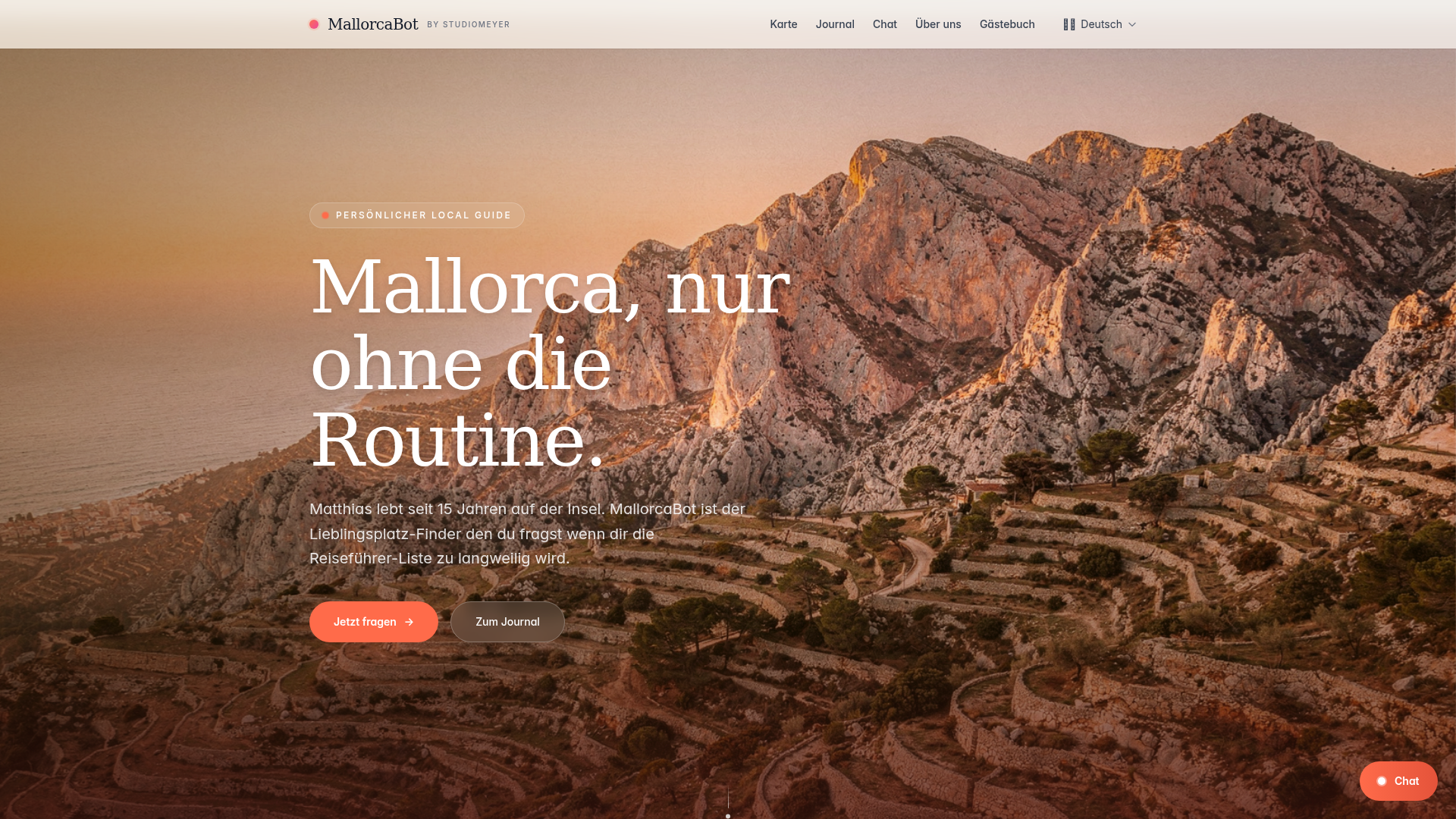 MallorcaBot — Screenshot
