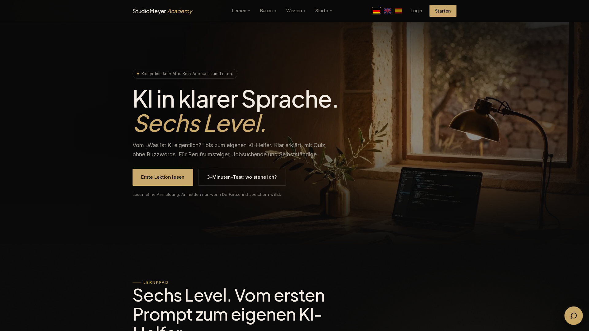 StudioMeyer Academy — Screenshot